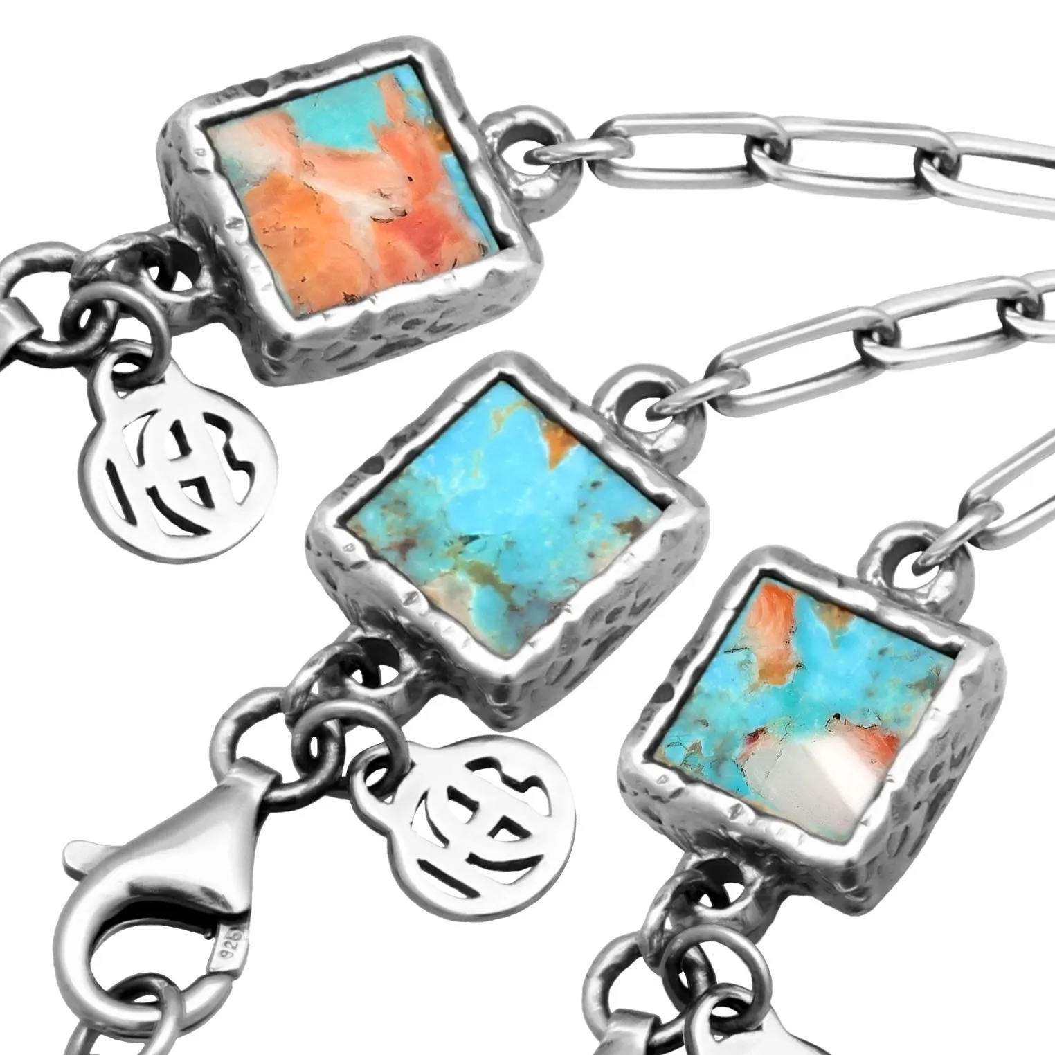 Kupfer Türkis Armband