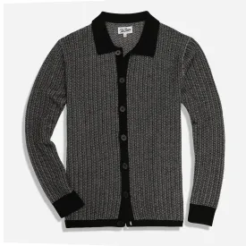 Lakeside Merino Charcoal Polo