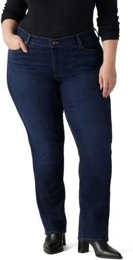 Levi's Women's Classic Straight Jeans (Plus Size), Cobalt Haze