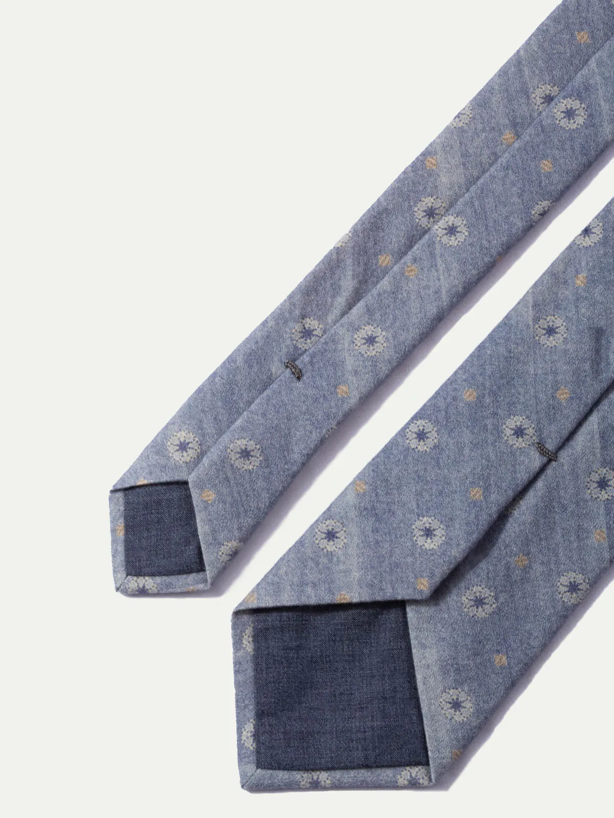 Light blue fancy tie - Made In Italy