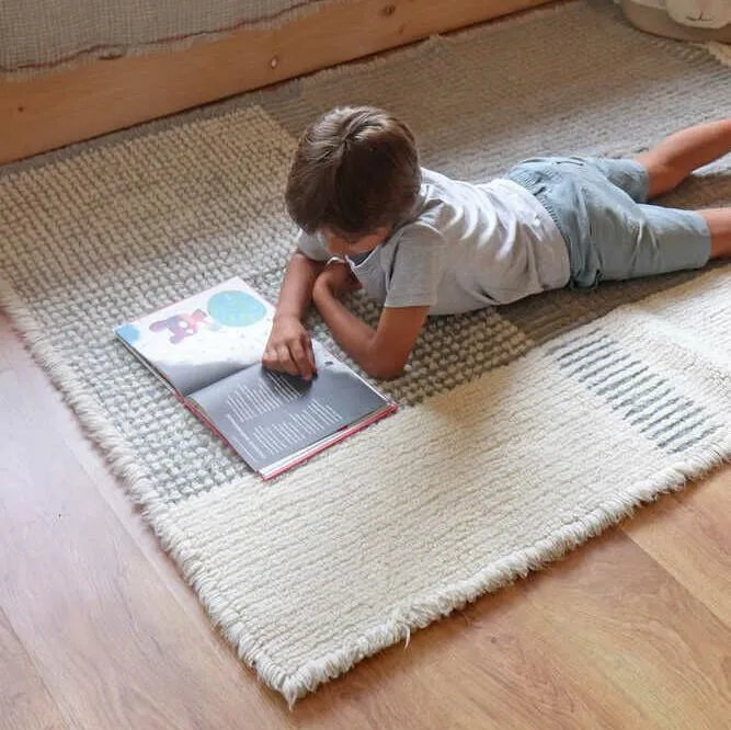 Lorena Canals Woolable Rug - Kaia Smoke Blue