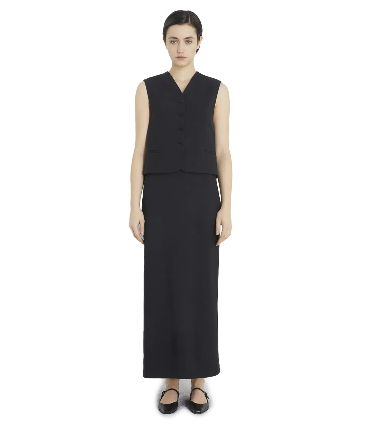 LOULOU STUDIO Teora Sleeveless Vest