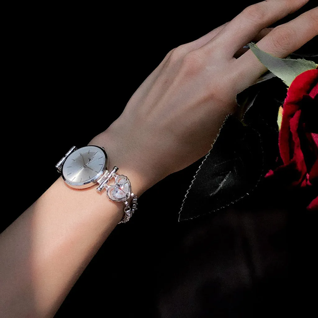 Love Song No.1 Watch [White gems]