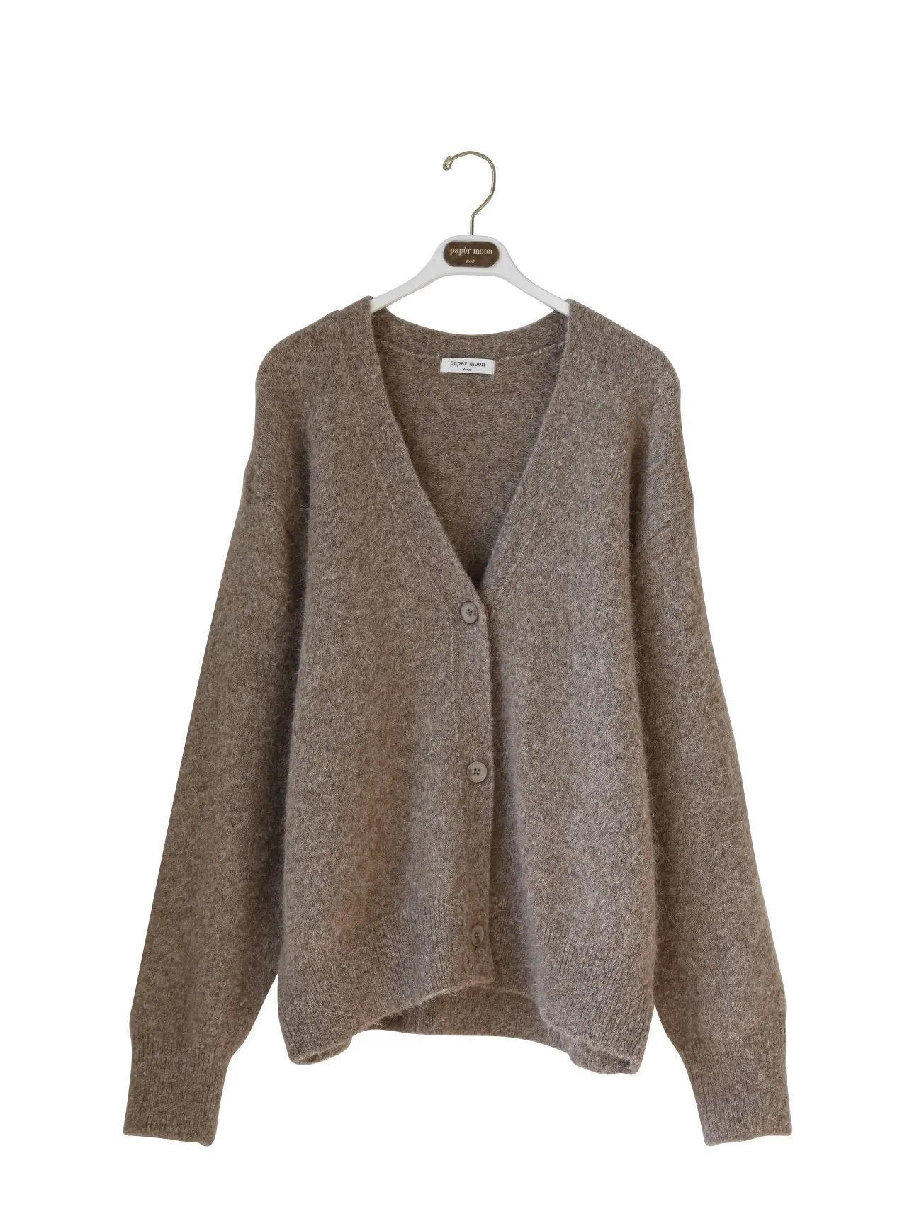 LUXE ALPACA OVERSIZED CARDIGAN