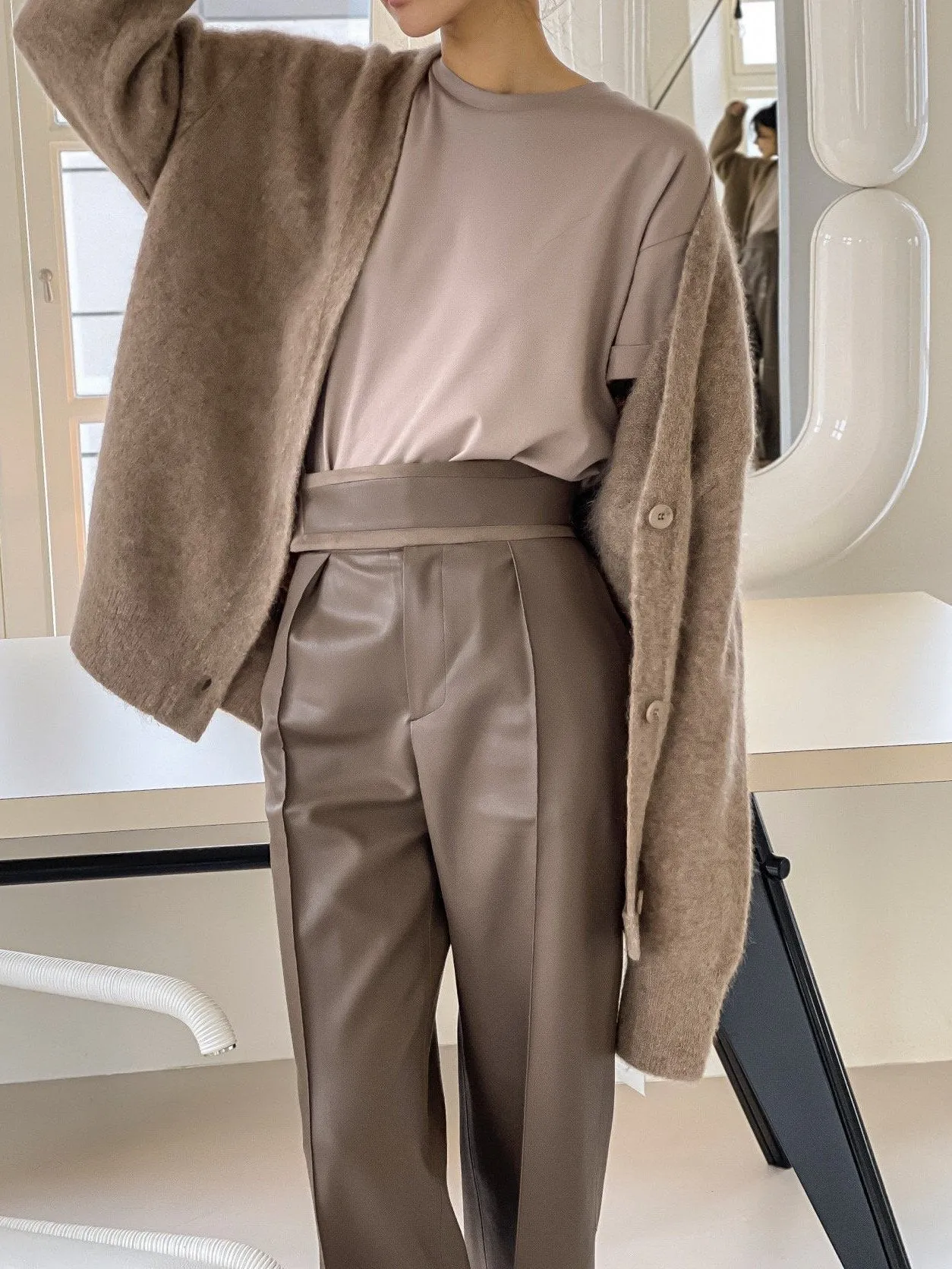 LUXE ALPACA OVERSIZED CARDIGAN