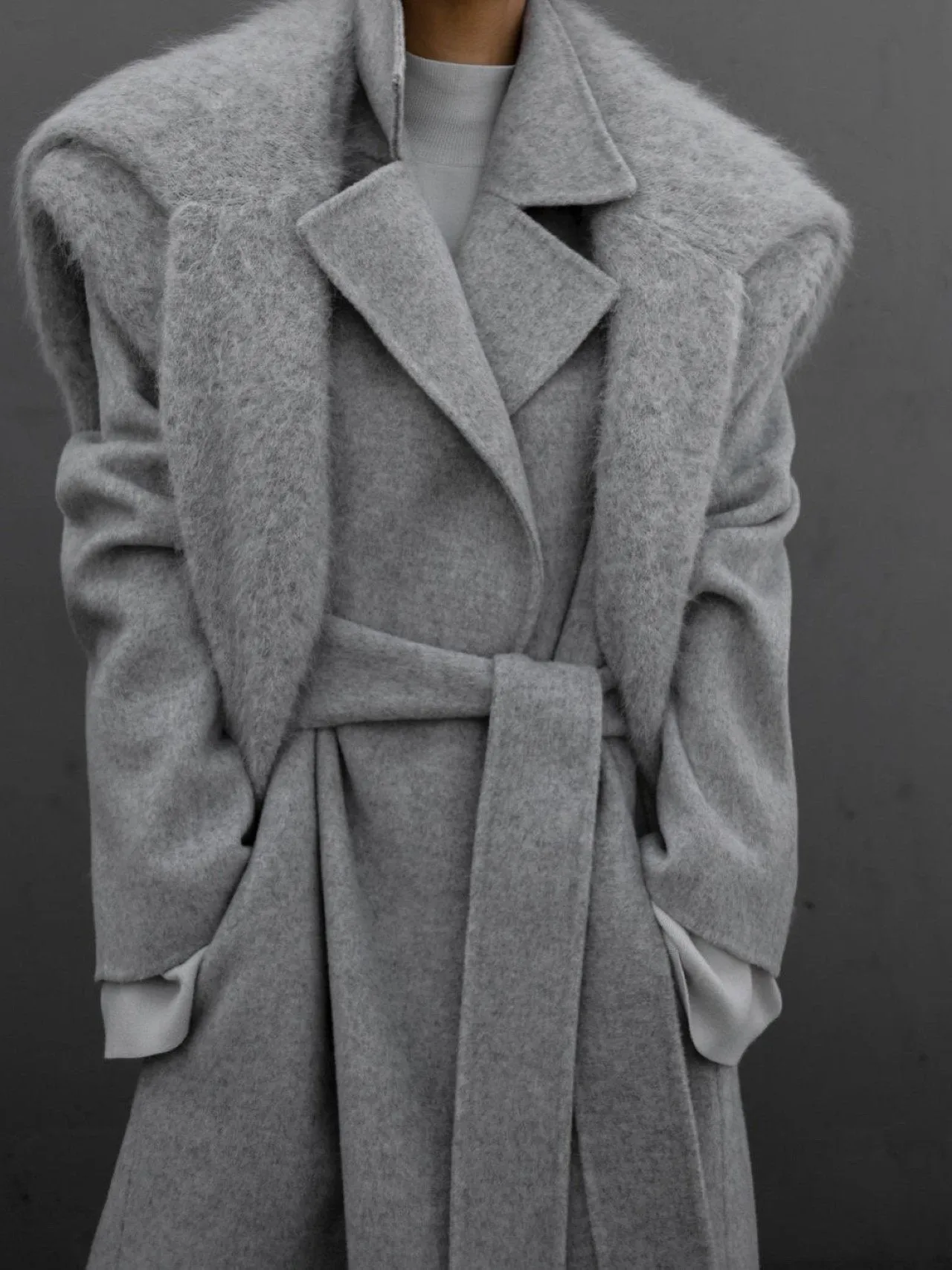 LUXE ALPACA OVERSIZED CARDIGAN