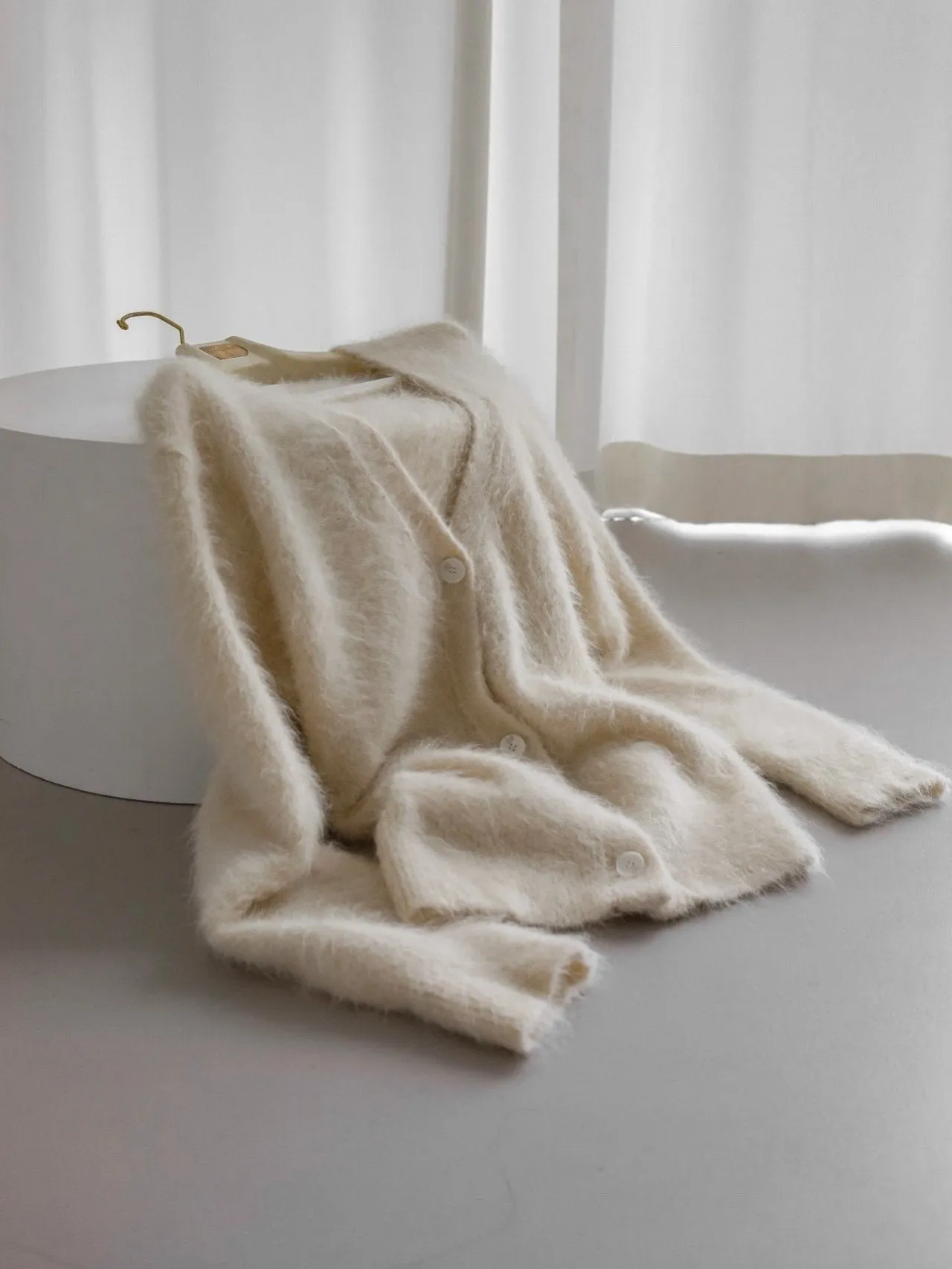 LUXE ALPACA OVERSIZED CARDIGAN