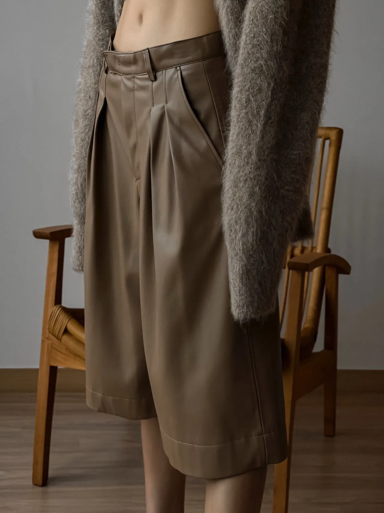 LUXE ALPACA OVERSIZED CARDIGAN