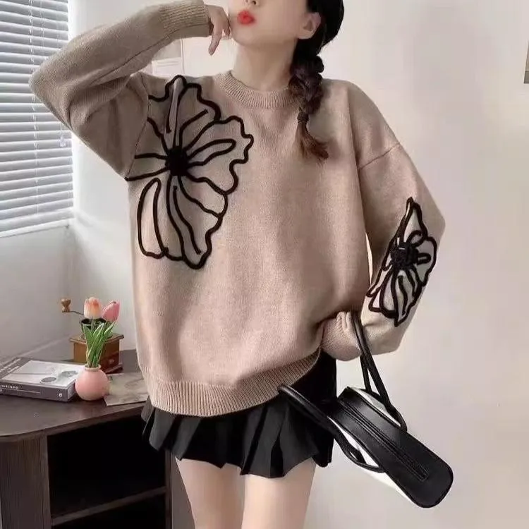 Manie 3D detailing Sweaters