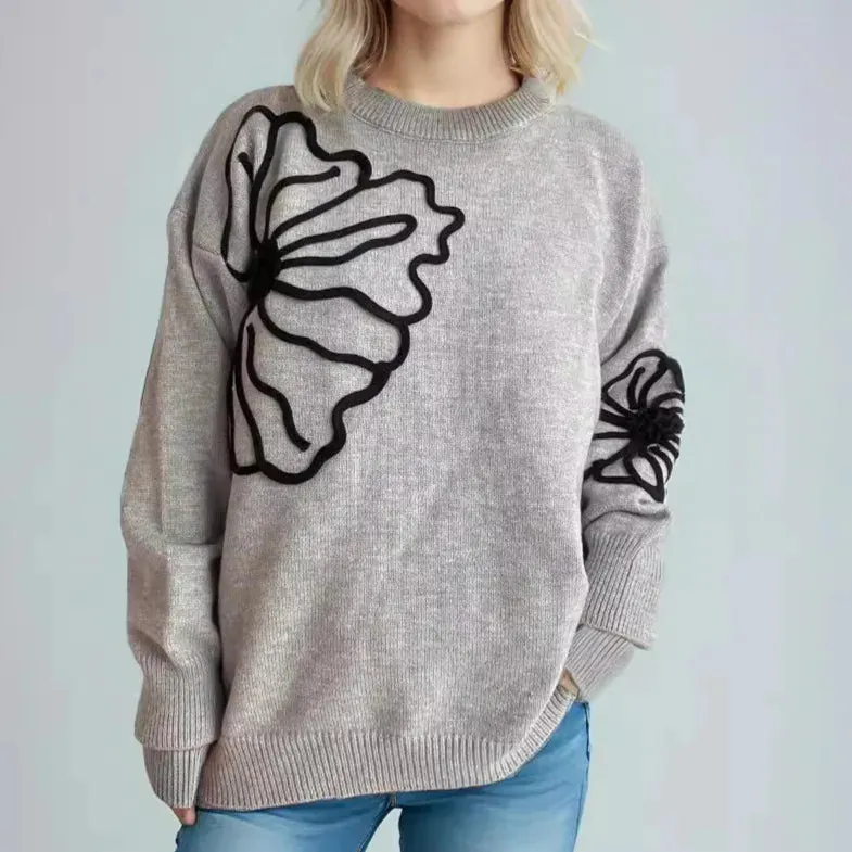 Manie 3D detailing Sweaters