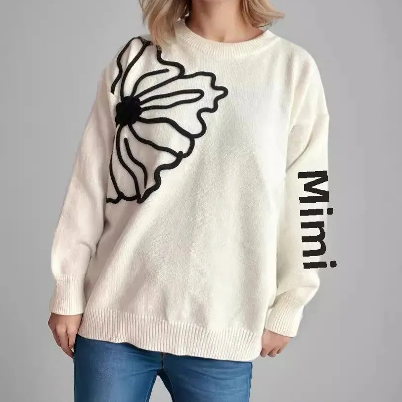 Manie 3D detailing Sweaters