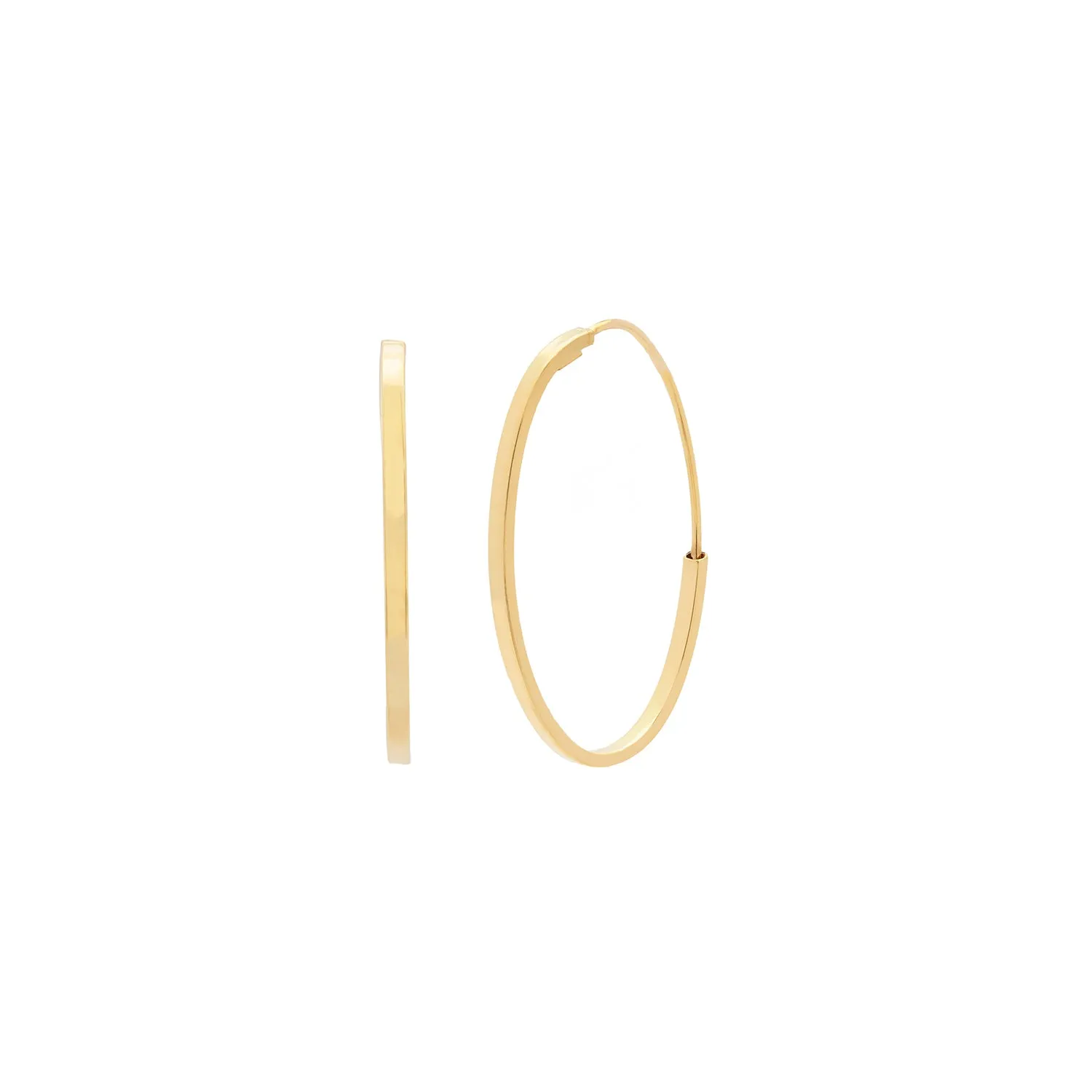 Marquise Hoops | 10K Gold