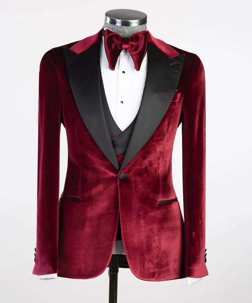 Men's Classic Velvet Tuxedo