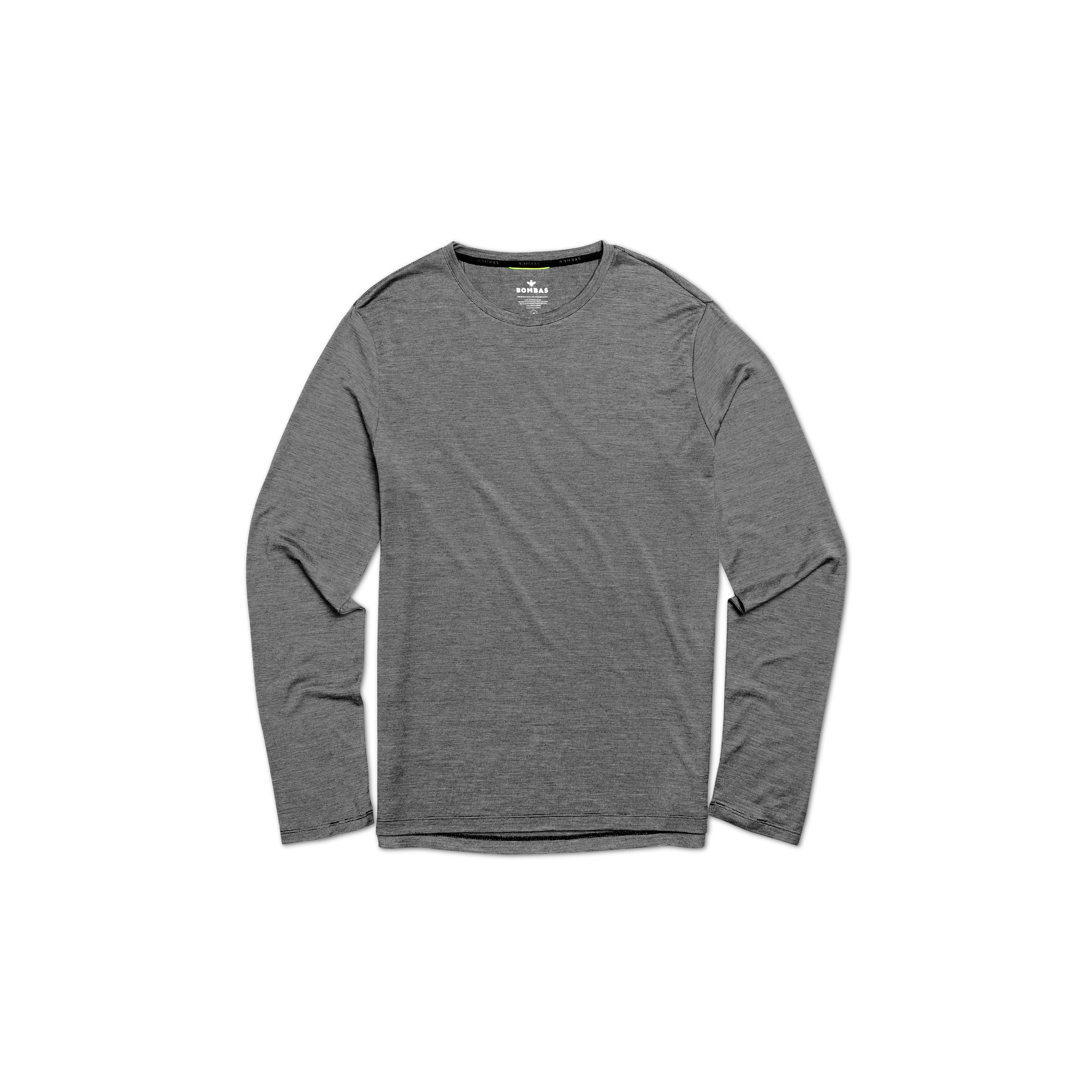 Men's Merino Wool Crew Neck Long Sleeve T-Shirt