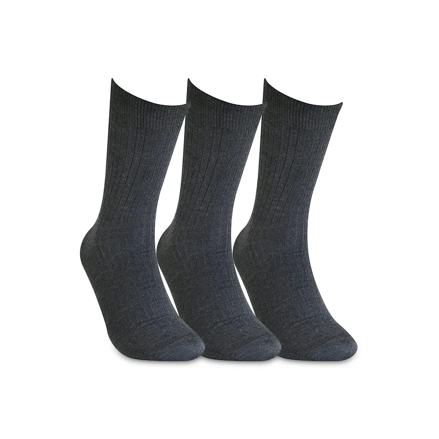 Merino Dress Sock 3-pack Dark Grey