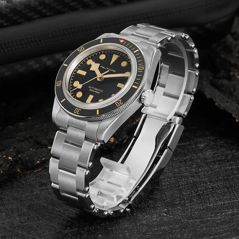 38mm Militado Retro BB58 NH35 Automatic Watch with ML06 Model