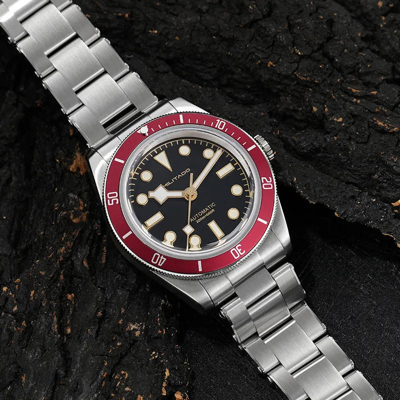 38mm Militado Retro BB58 NH35 Automatic Watch with ML06 Model