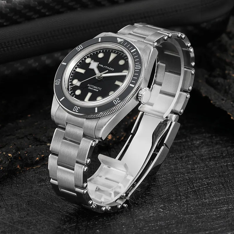 38mm Militado Retro BB58 NH35 Automatic Watch with ML06 Model