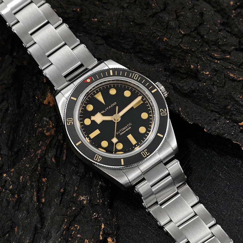 38mm Militado Retro BB58 NH35 Automatic Watch with ML06 Model