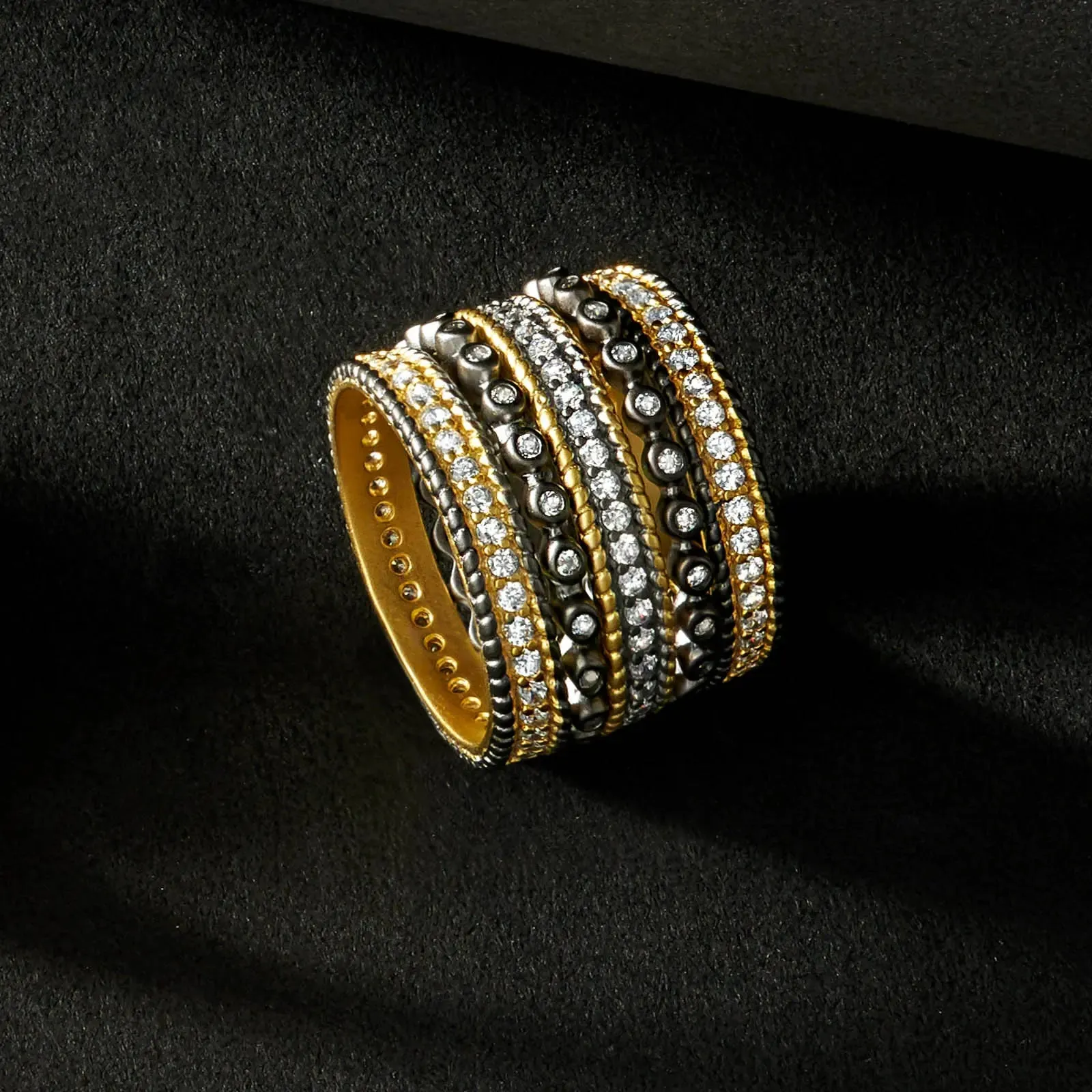 My Very First 5-Stack Ring