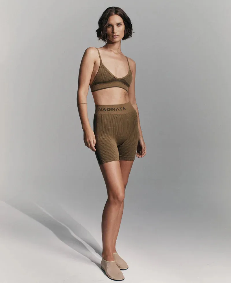 Nagnata Ballet Wool Mini Short - Fennel