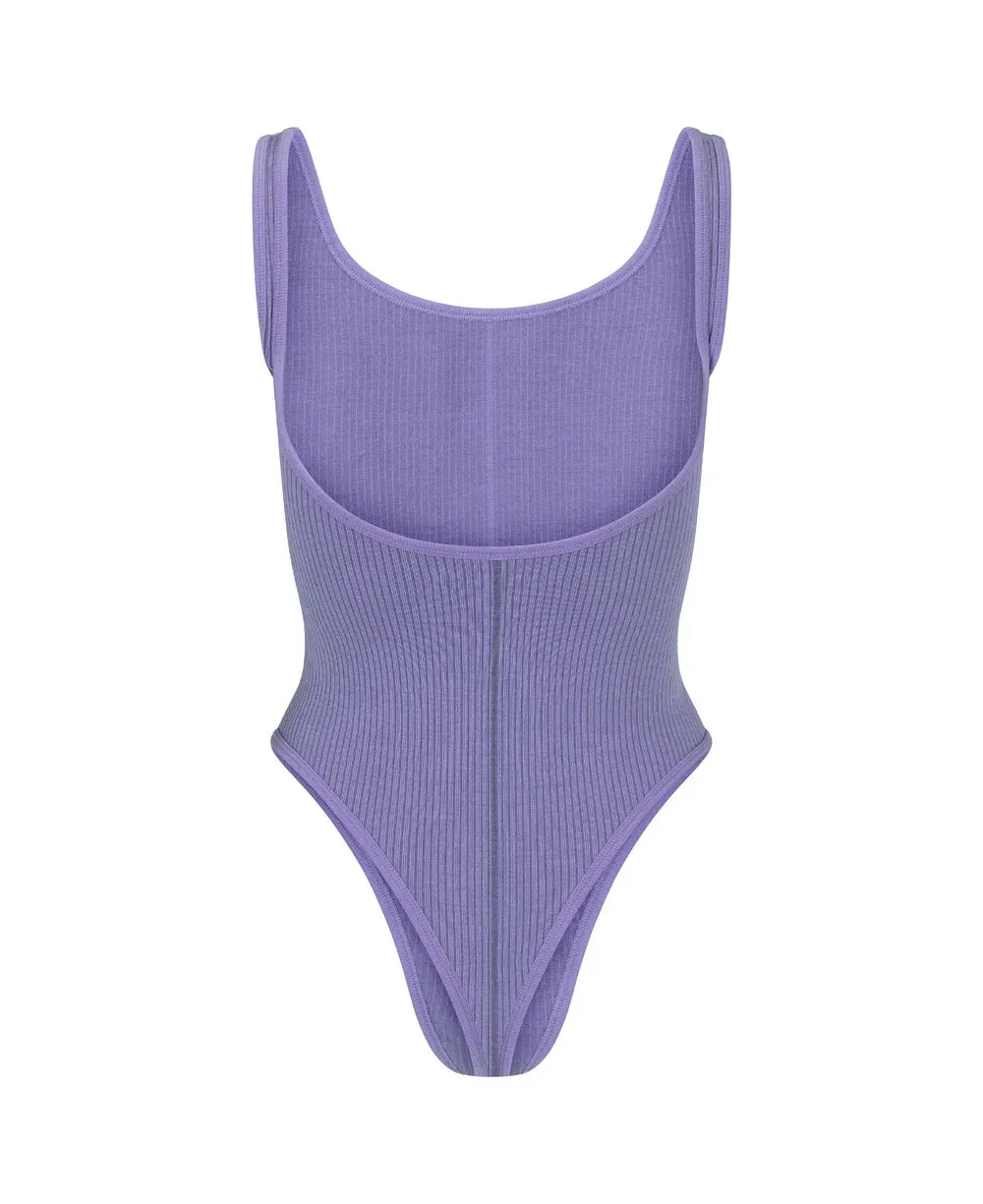 Nagnata Classic Wool Bodysuit - Iris