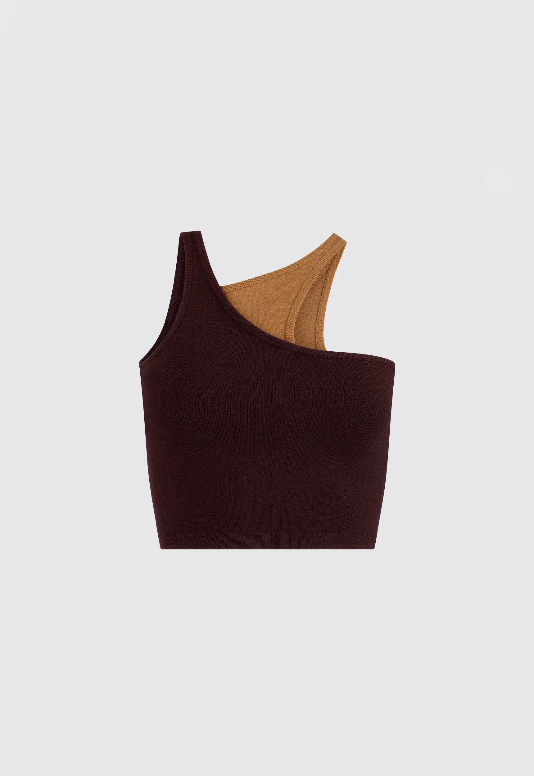 NAGNATA Retro Tank - Bronze/ Merlot