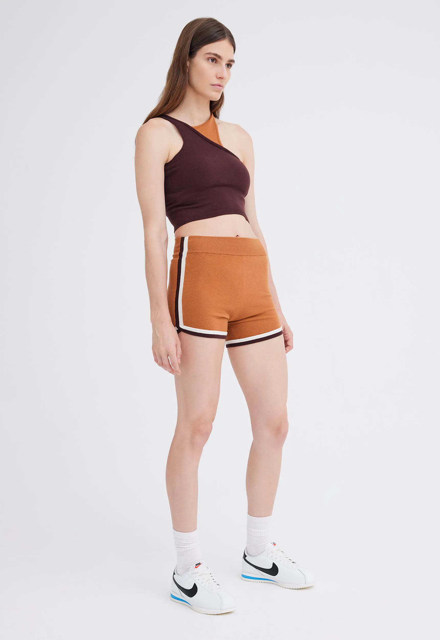 NAGNATA Retro Tank - Bronze/ Merlot