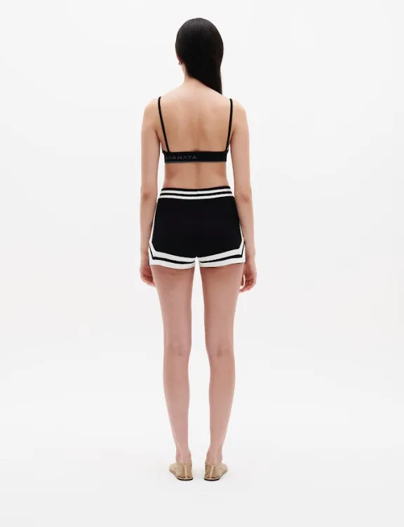 Nagnata Tri Wool Bralet - Black
