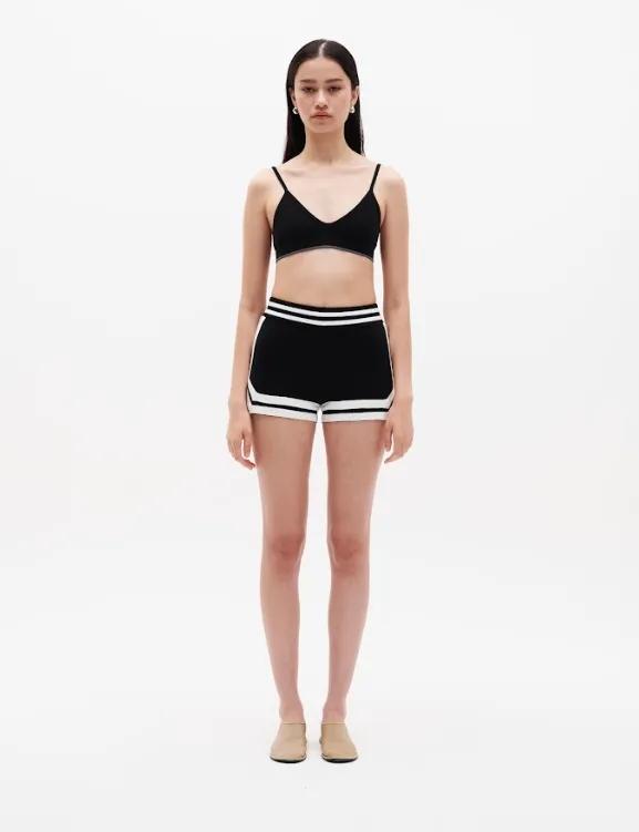 Nagnata Tri Wool Bralet - Black