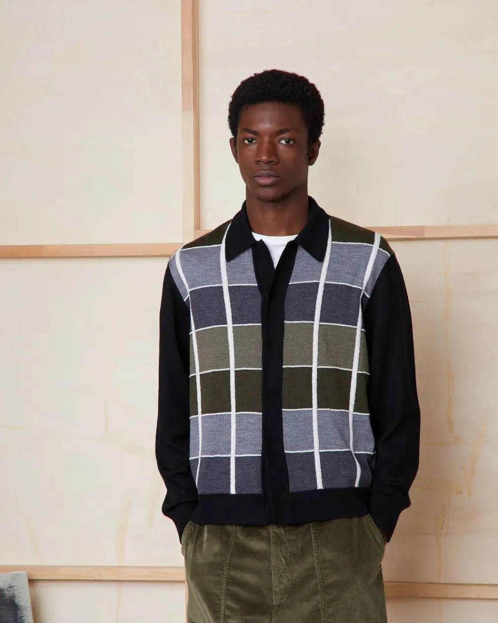 Officine Generale Brennan Wool Shirt