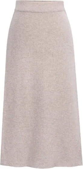 OMZIN Women's Winter High Waist Slim Knitted Thick Wool Hip Skirt Mid-Length Short Skirt
