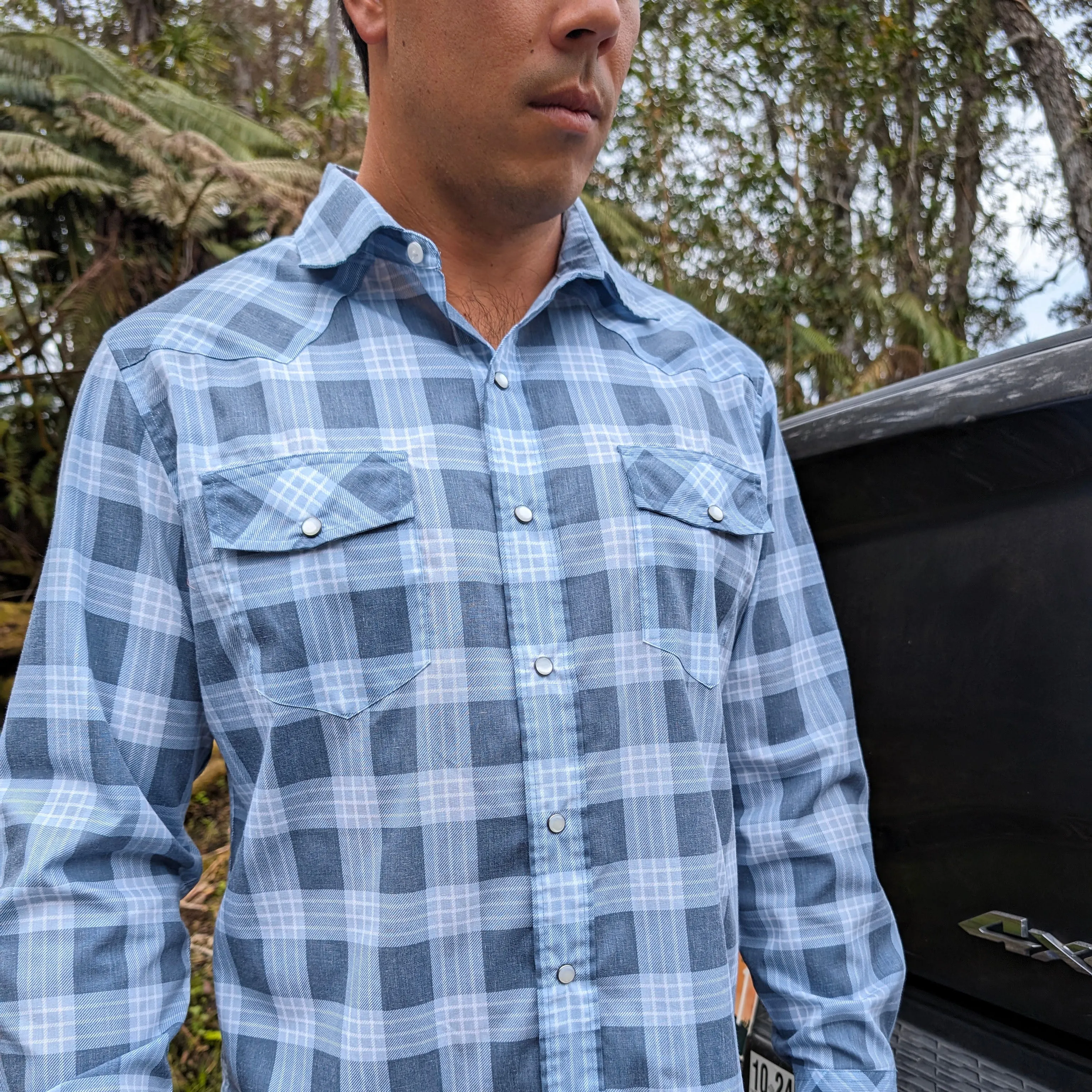 Palaka Nui Blue Gray