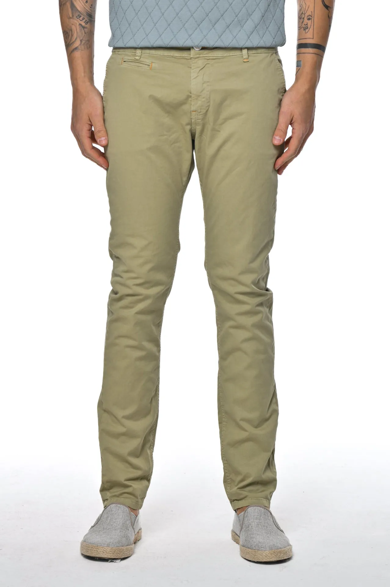 Pantaloni slim Kinos Nespola SS24