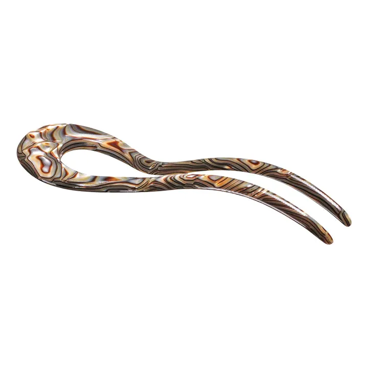 Paris Mode - Louise Hair Pin - Dark Tortoiseshell