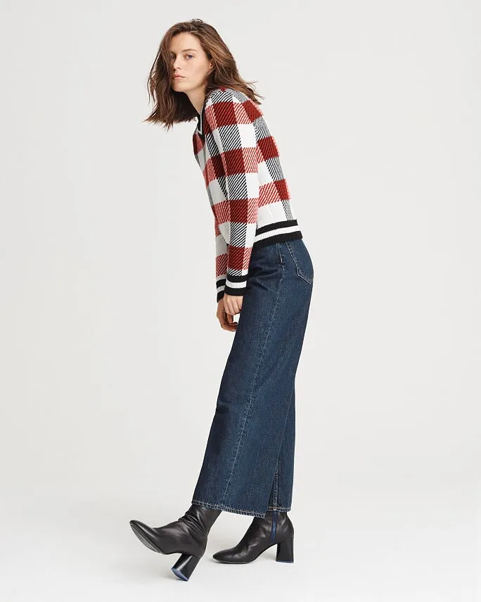 Rag & Bone Collection - Gabby V-Neck in Red