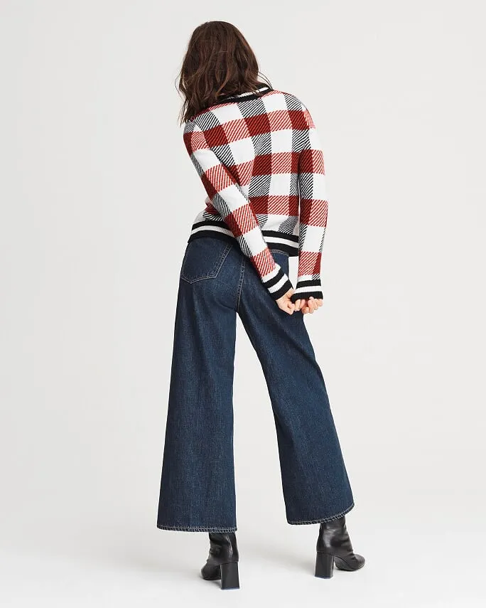 Rag & Bone Collection - Gabby V-Neck in Red
