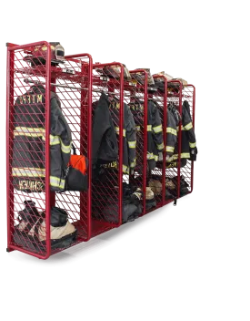 Red Rack Wall Mounted Gear Storage - 20" Wide