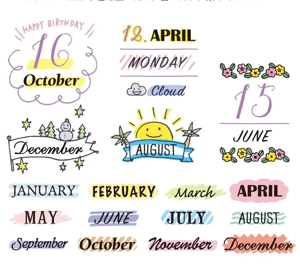 Rotating Paintable Stamps {multiple styles}