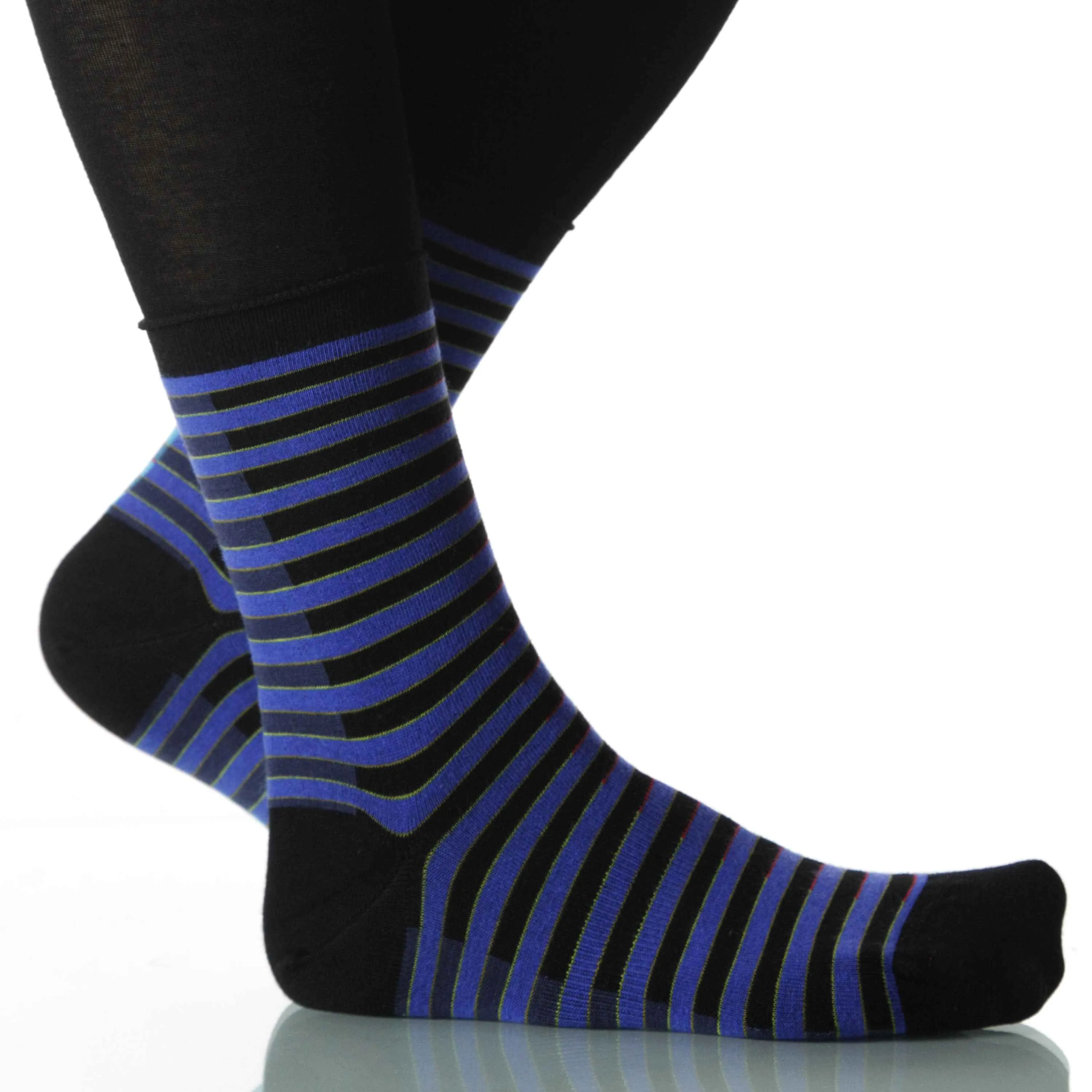 Royal Blue Venetian - Ankle Height