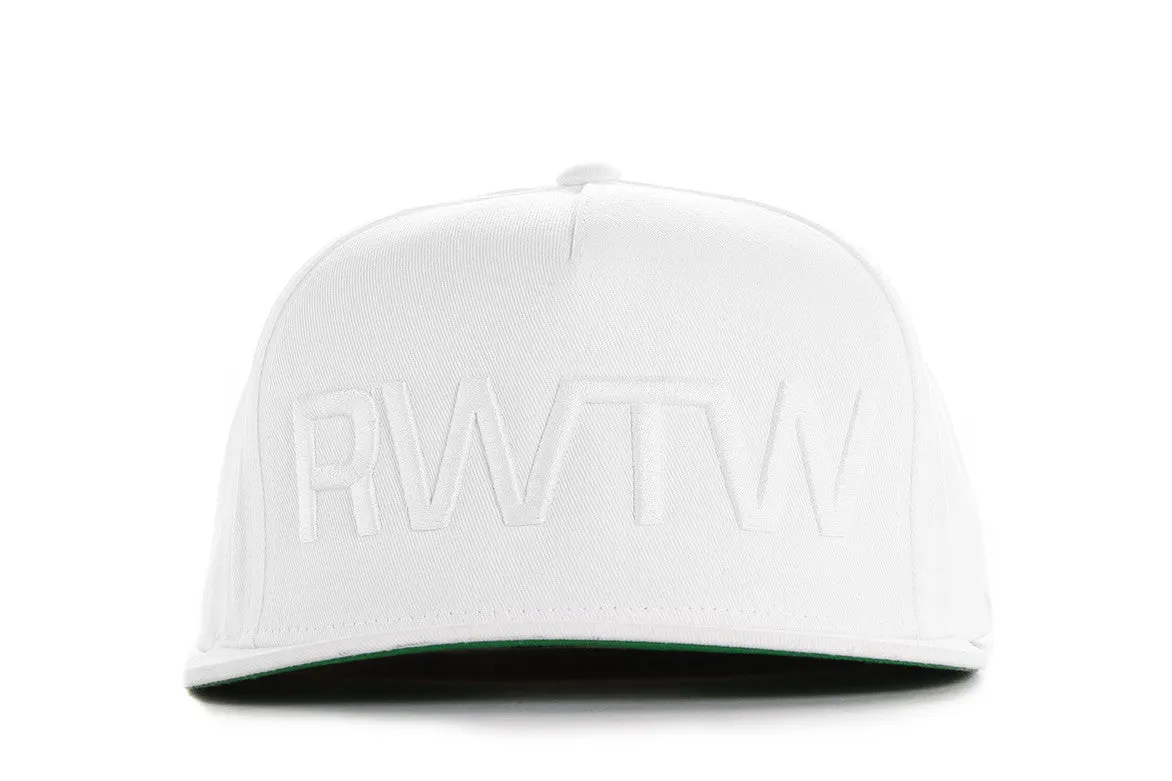RWTW SNAPBACK - WHITE