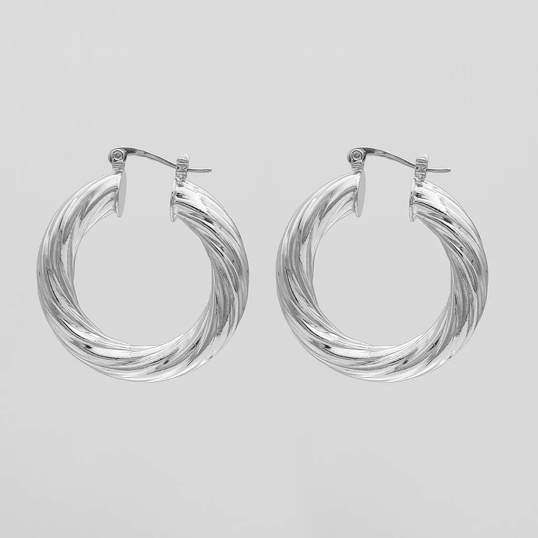 Sara Thick Hoops