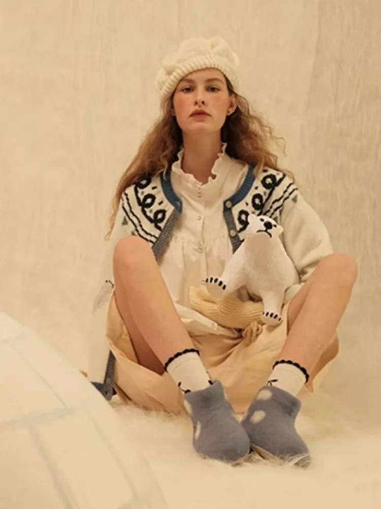 Scandinavian Childish Wool Cardigan【s0000005935】