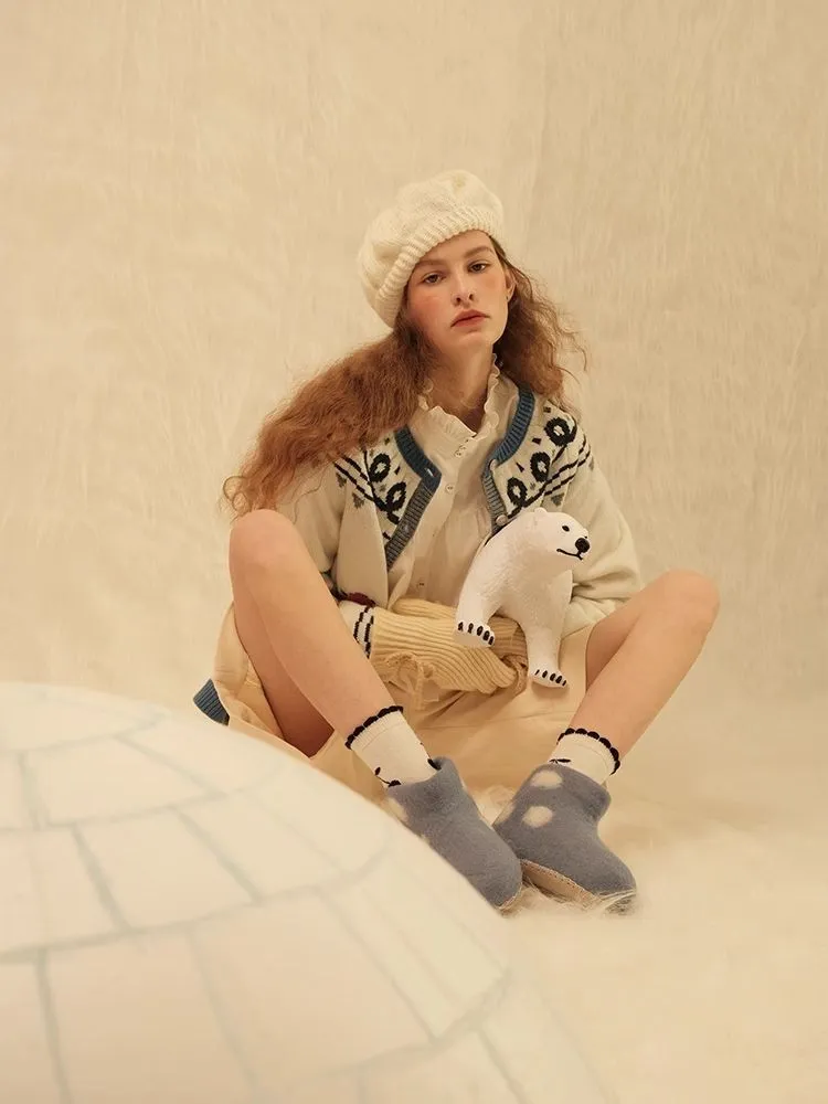 Scandinavian Childish Wool Cardigan【s0000005935】