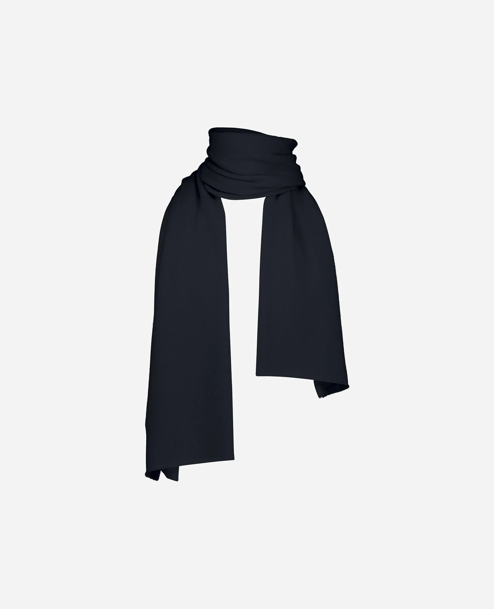 Schal aus Cashmere in Navy