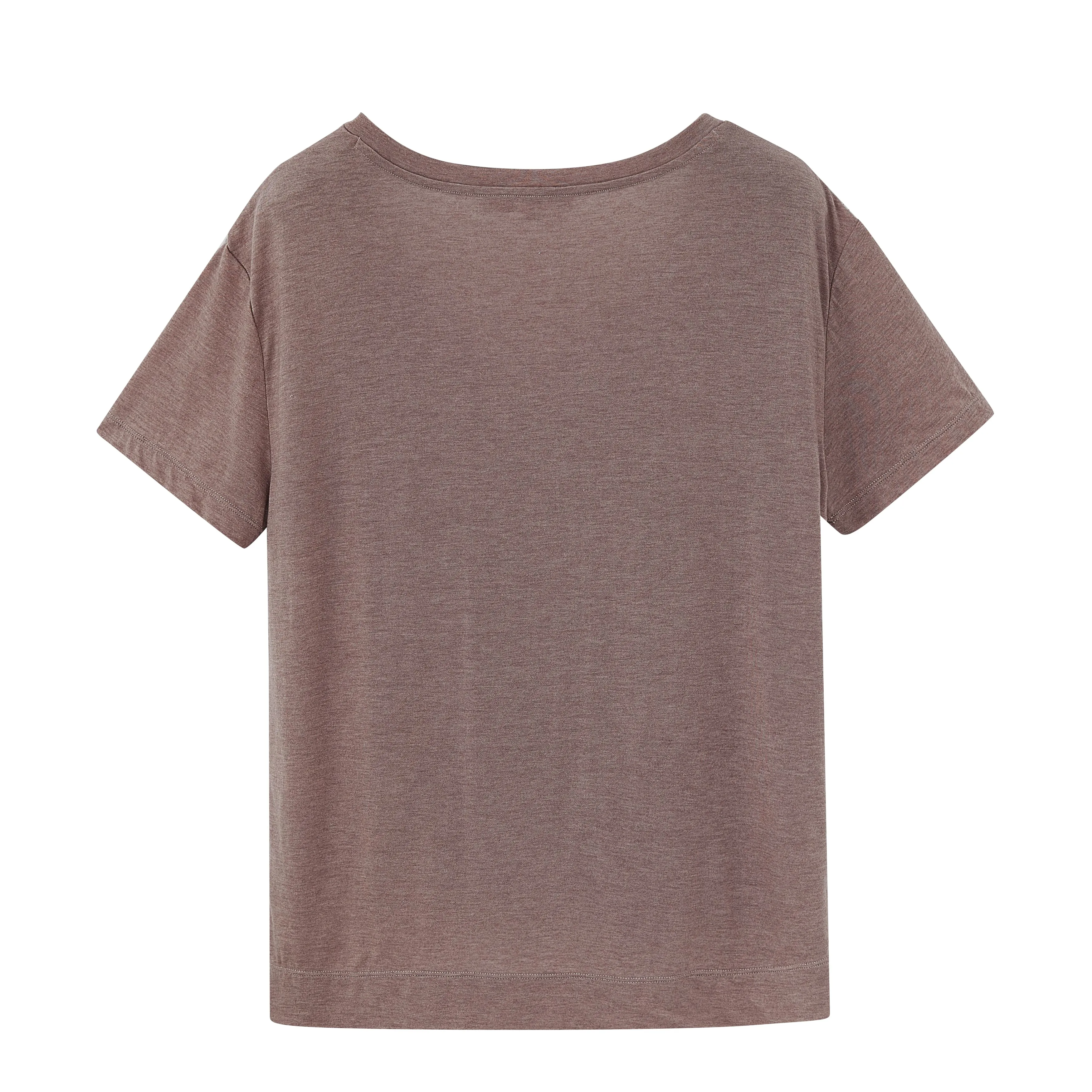Short Sleeve Drape-Front Sweater