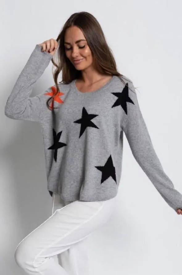 Star Sweater-Multi