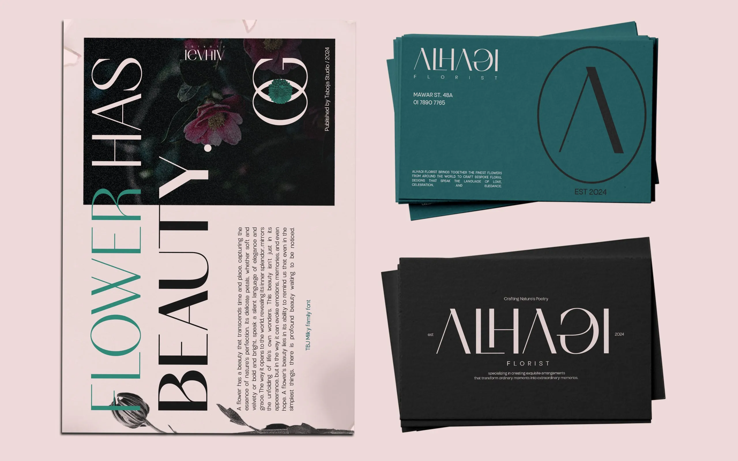 TBJ Milky – 8 Styles Boldly Sans