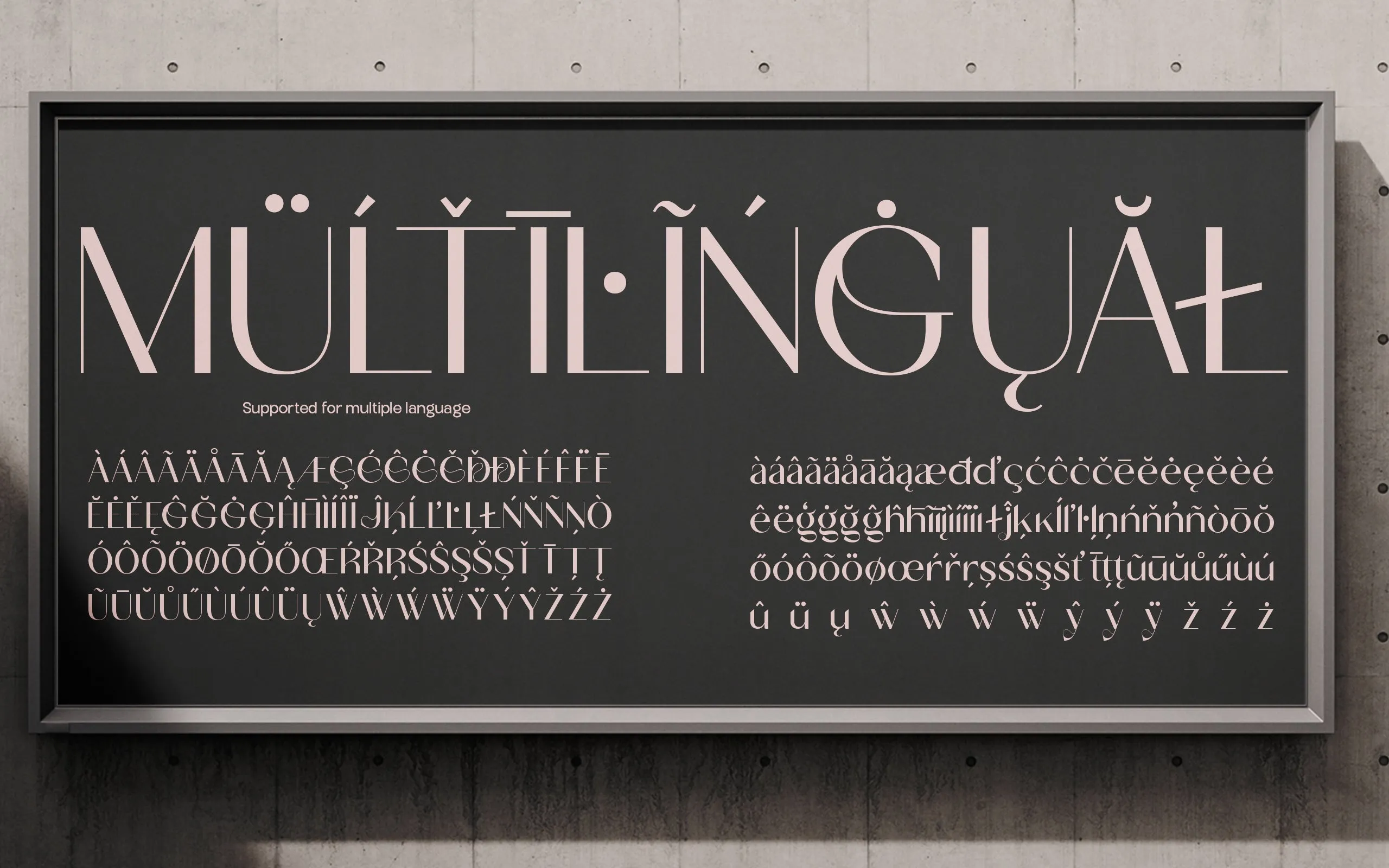 TBJ Milky – 8 Styles Boldly Sans