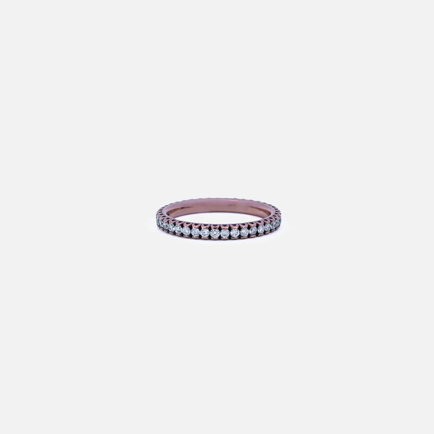 Tiny Petals Eternity Band | White Diamonds - 1.5mm